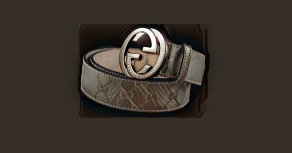 The Gucci 30 carat diamond belt