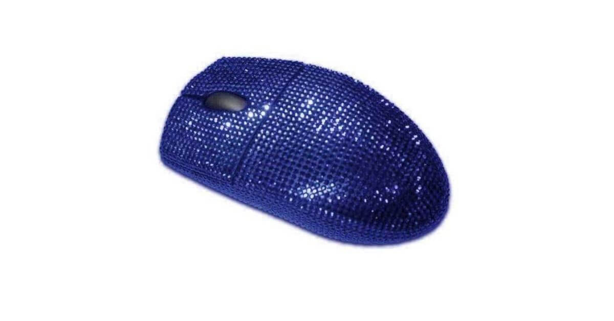 Most expensive MJ Blue Sapphire Mouse