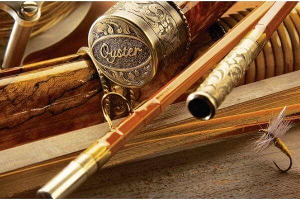Oyster Bamboo Fly Rod