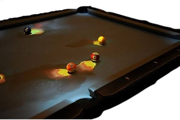 Obscura Cue Light Pool Table