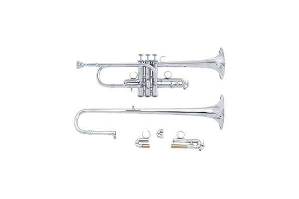 Bach ADE190 Stradivarius Artisan Series EbD Trumpet ADE190S Silver