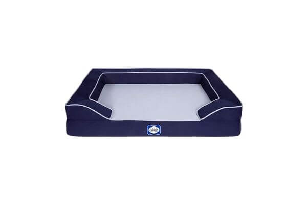 Sealy Lux Quad Layer Orthopedic Dog Bed with Cooling Gel