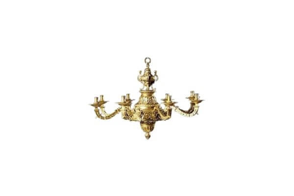 Chandelier from Baron de Rede’s collection