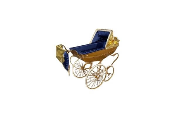 The Pram Plated with Gold