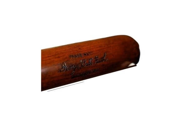 1923 Babe Ruth’s First Baseball bat