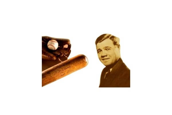 1927 Babe Ruth bat