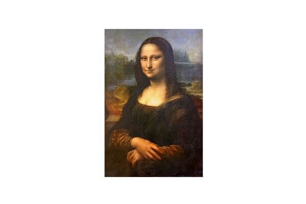the smile of Mona lisa