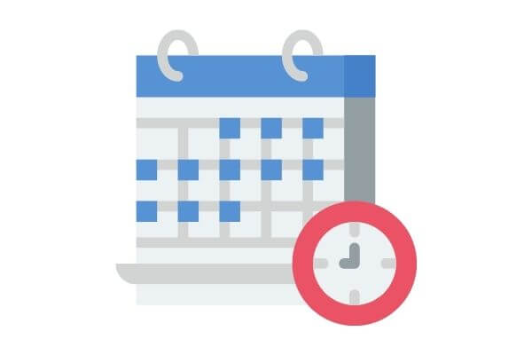 often need, calendar, time & date