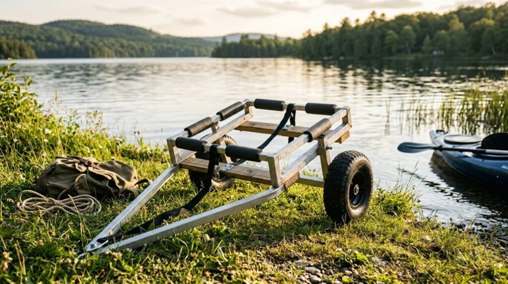 building a kayak cart