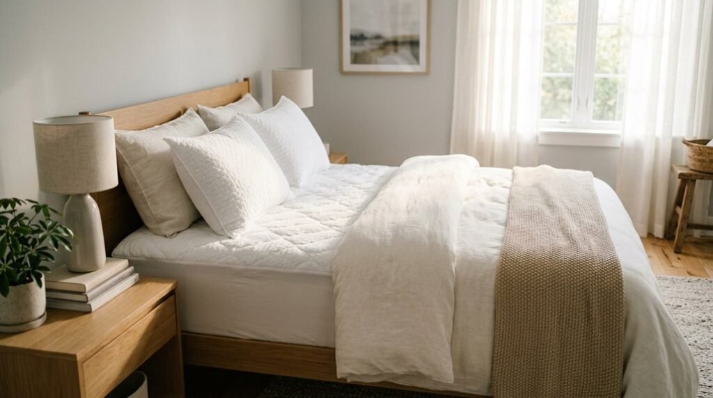 choosing between mattress pad and topper