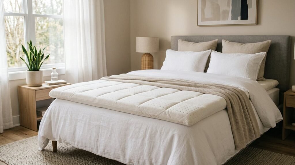 cleaning foam mattress topper
