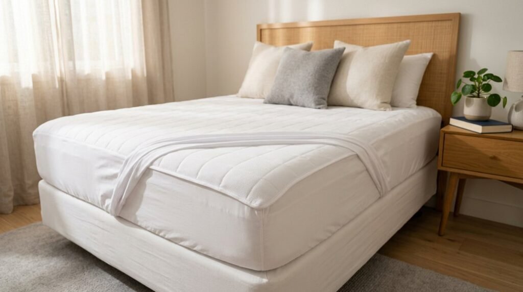 cleaning mattress protector instructions