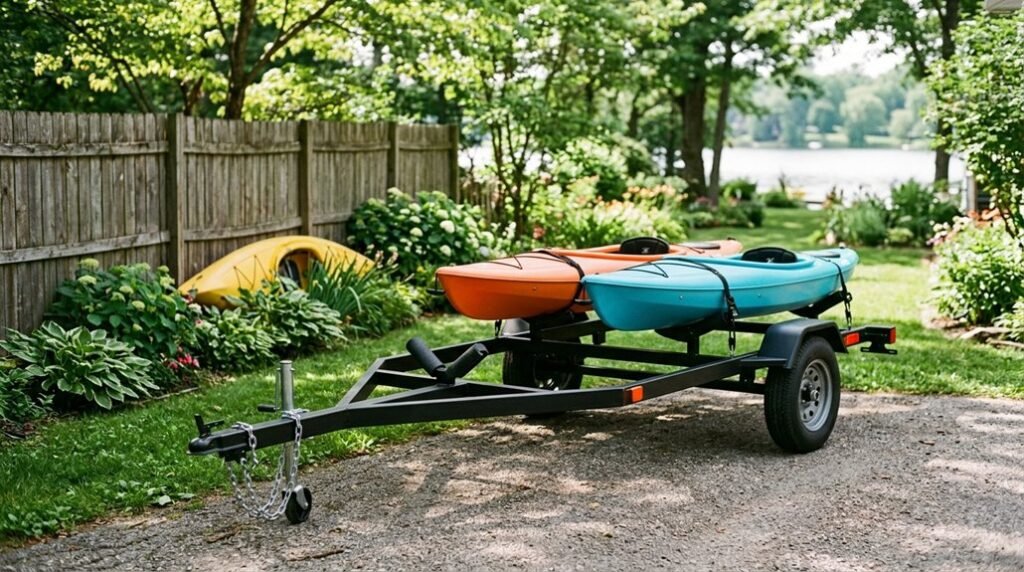 diy kayak trailer guide