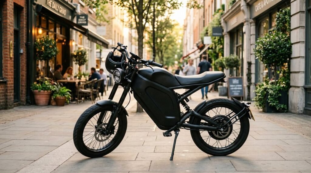 electric bikes resembling motorcycles