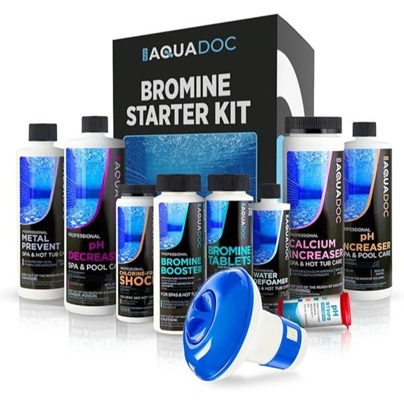 hot tub chemical maintenance kit