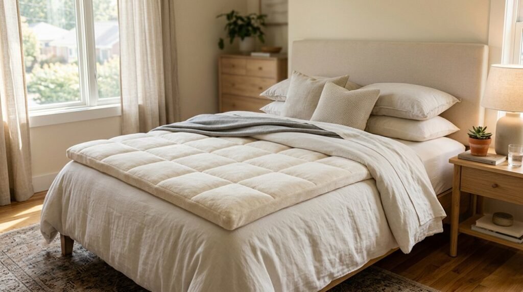 how to clean mattress topper