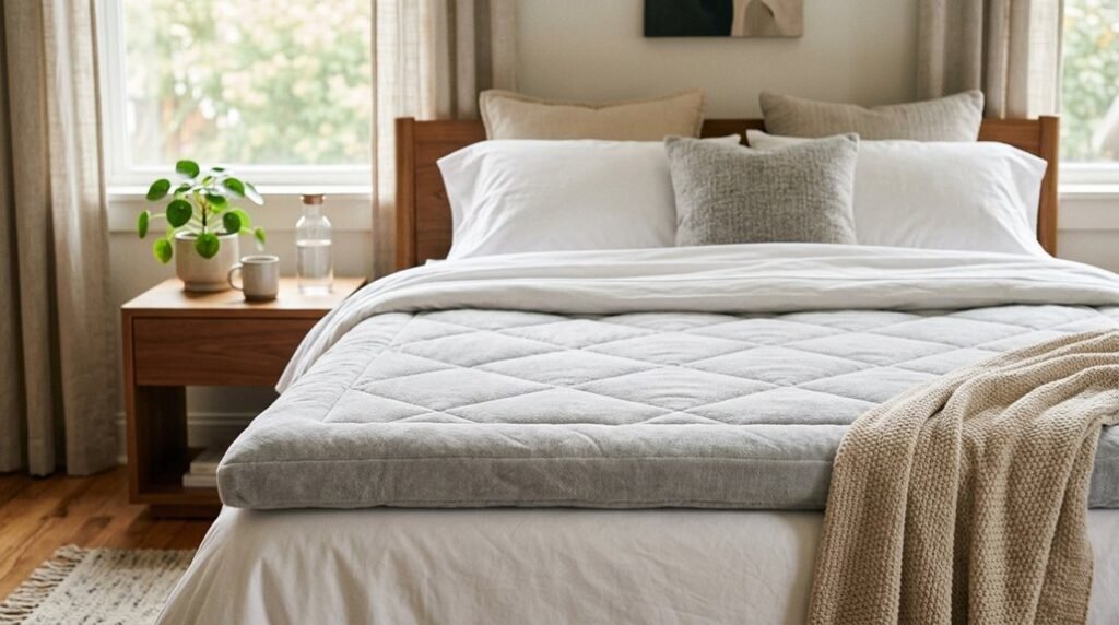 preventing mattress topper sliding