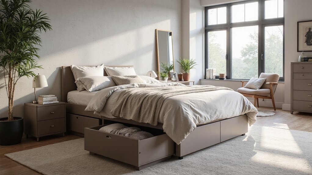 10 Queen Bed Frame Platforms with Storage That Maximize Your Space
