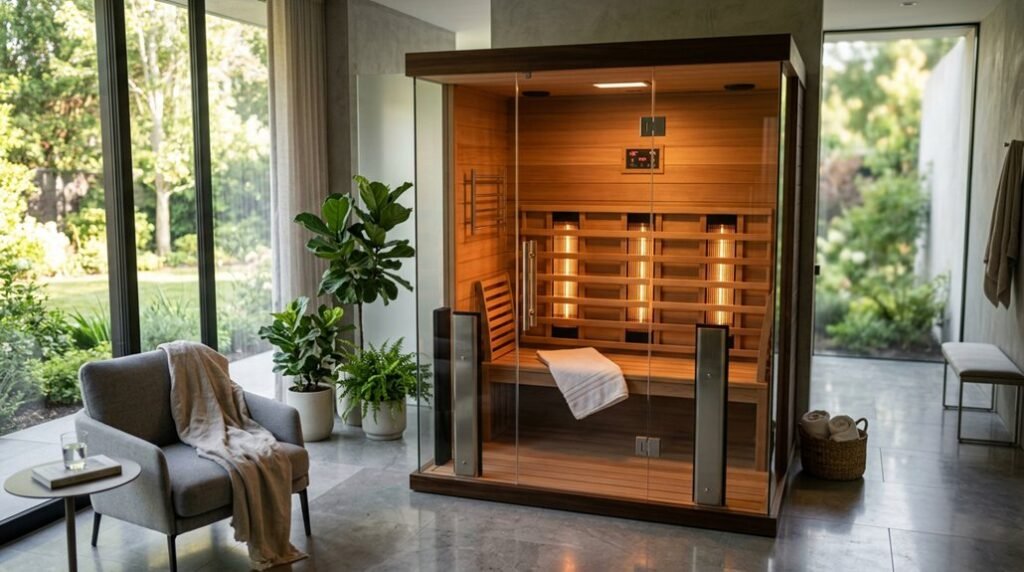 sauna or steam room