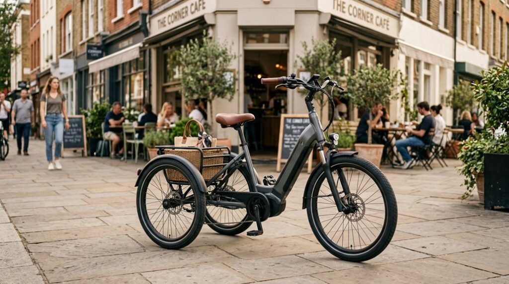 stable stylish three wheel e bikes