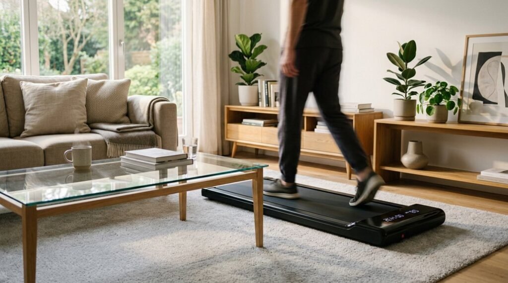 walking pad on carpet